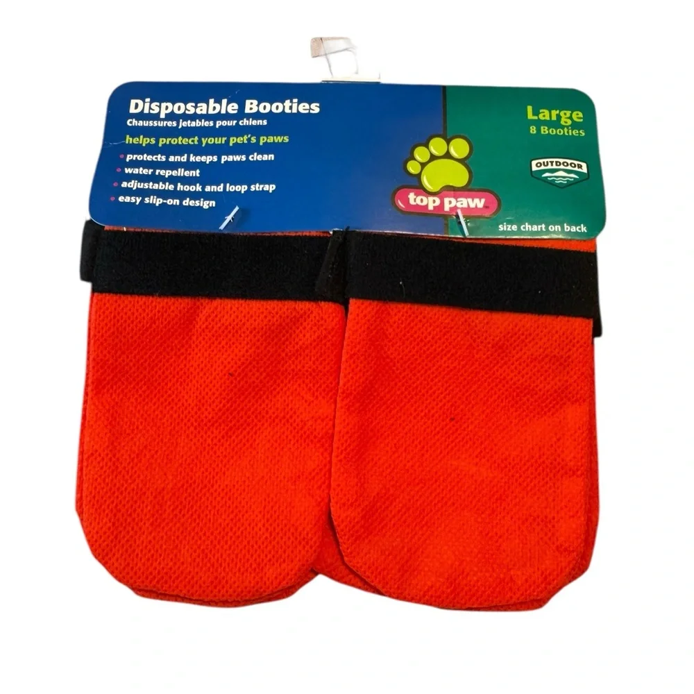 Top Paw disposable Booties size Large New